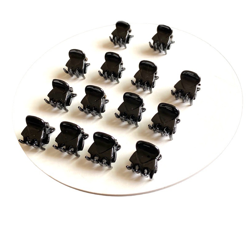 1.5cm Mini Small Grabber Cute Bangs Clip Broken Hairpin Princess Braided Hairpin Hairpin Top Clip Hair Accessories