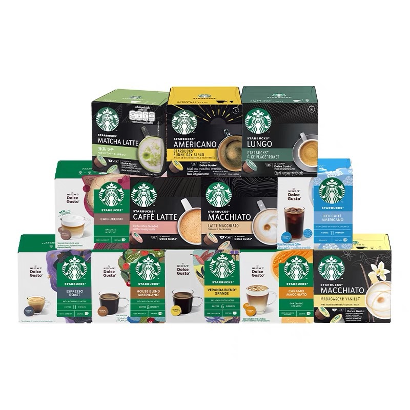 Импортированный Starbucks Duoqu Kusi DOLCE GUSTO капсульный кофе латте капучино итальянский американский концентрат