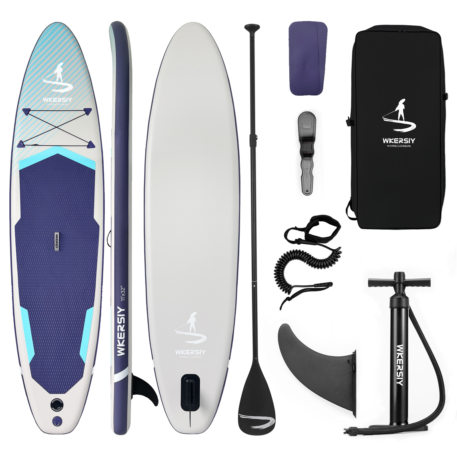 2025 New Model Paddle Board Dropshipping Inflatable Surfboard Cross-Border Paddle Board Sup Board Sapboard Paddle Board Boat