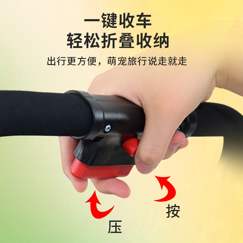 Pet Cart Lightweight Foldable Detach Small Medium Dog Cat Dog Small Dog Portable Detach Special