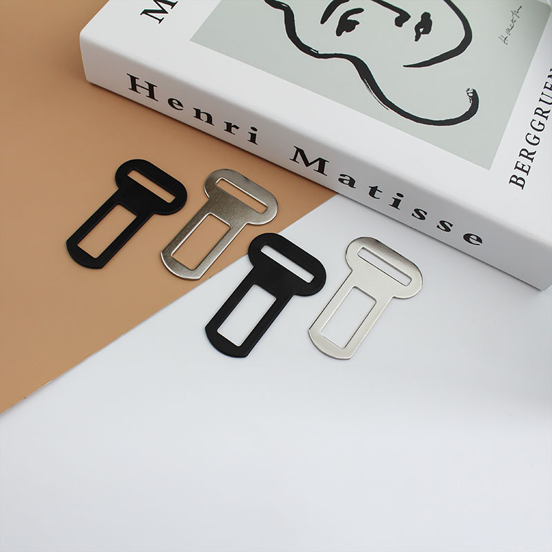 Dog Car Safety Insurance Buckle Electrophoresis Black Traction Rope Buckle Anti-Rust and Anti-Scratch Metal Buckle Wholesale