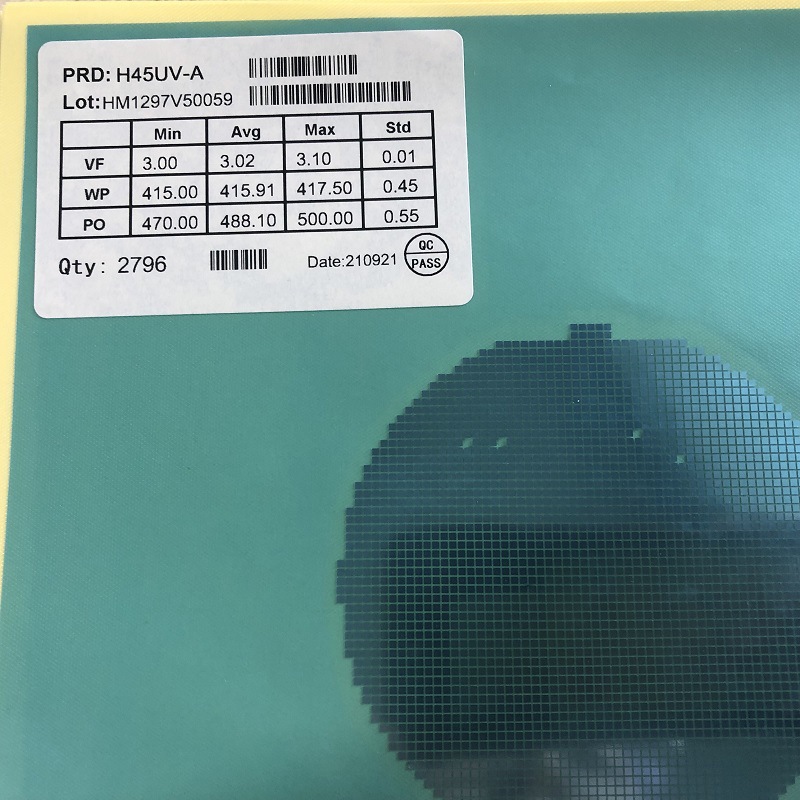 Purple LED chip 45MIL high power purple LED chip chip