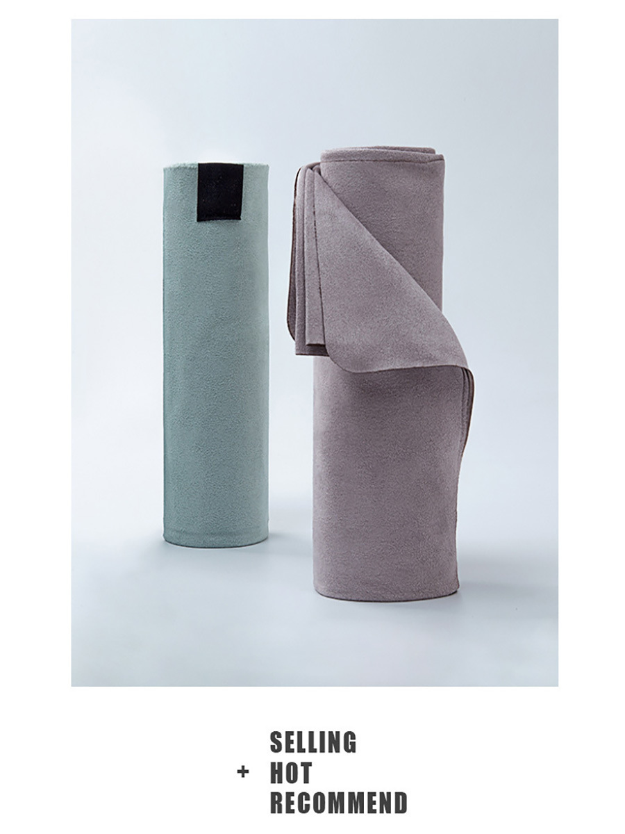 Портативный коврик для йоги, легкий, впитывающий пот, антискользящий, для фитнеса