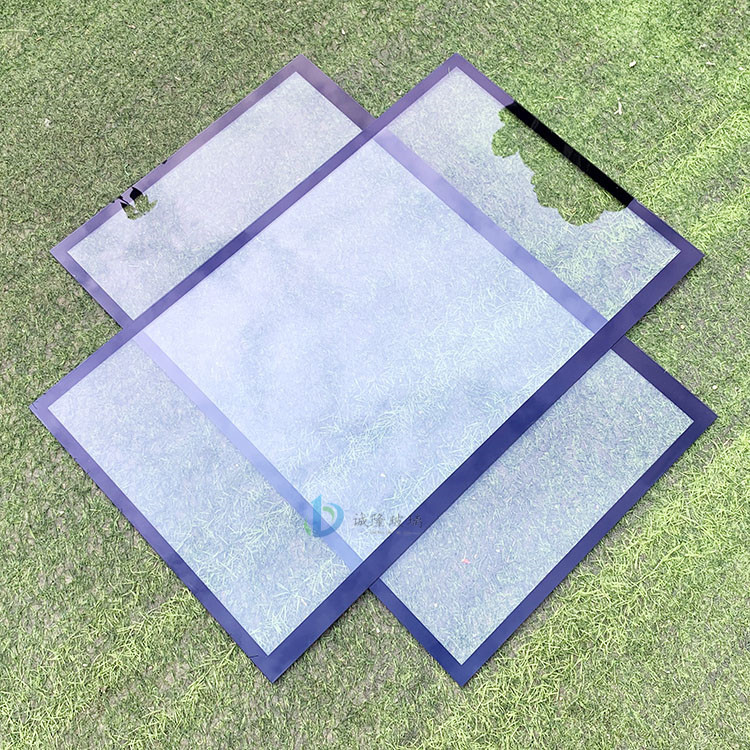 28.5-inch double-sided AR glass high transparency AR antireflection coating tempered glass produced in Shenzhen Chenglong