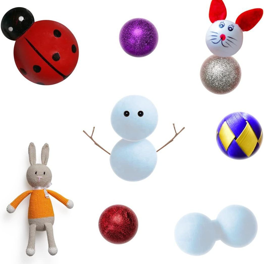 foam hemisphere foam ball solid semicircle styrofoam wedding white kindergarten handmade diy material