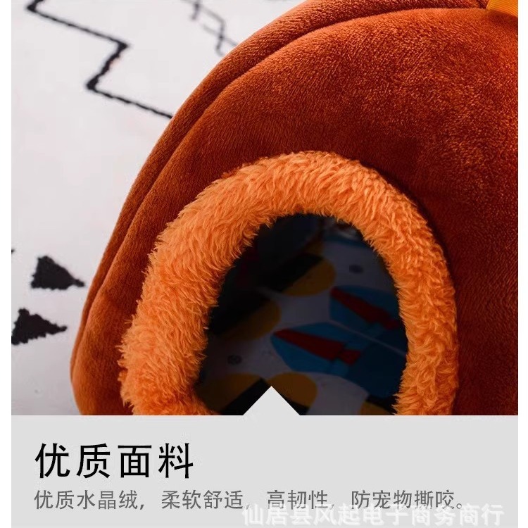 Black Phoenix Little Sun Parrot Bird's Nest Winter Warm Nest Peony Tiger Skin Winter Thickened Cotton Nest Chinchilla Sugar Glider