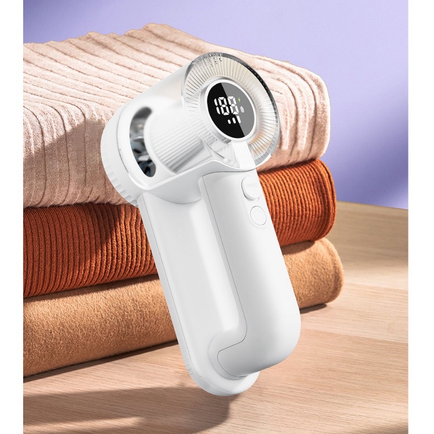 Machine Letang Household Rechargeable Digital Display Hair Ball trimmer Clothes Shaving Portable Suction Shaving Integrated Hair Ball removal Machine