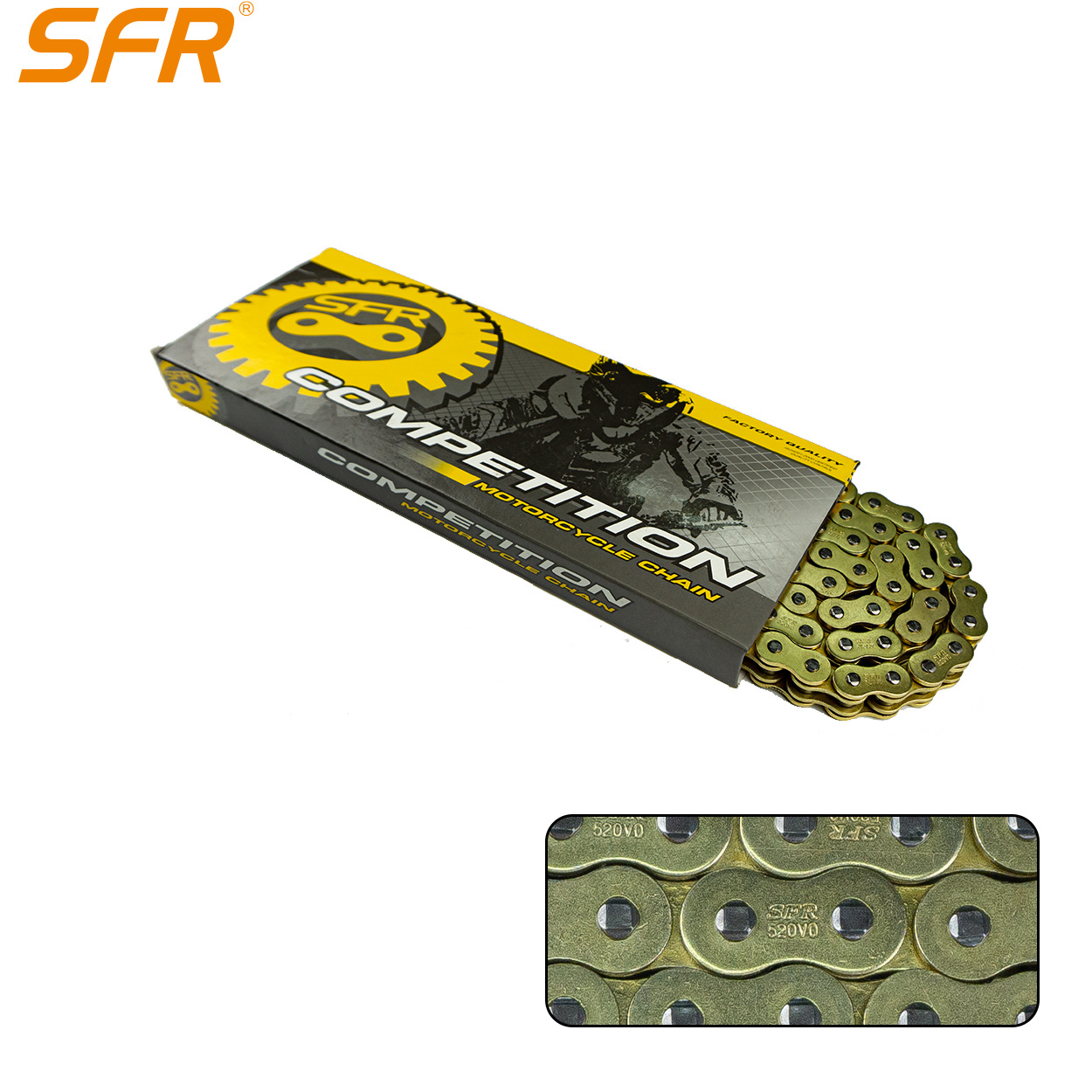 Sfr520/520H/520Vo/520Ho/520Hx Motorcycle Electric Scooter Chain High-Quality Custom Agent