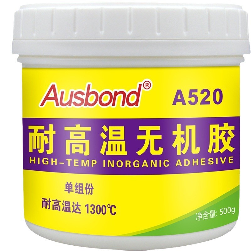A520 one-component high temperature resistant inorganic adhesive 1000 degree waterproof strong sealant ceramic coating metal repair agent
