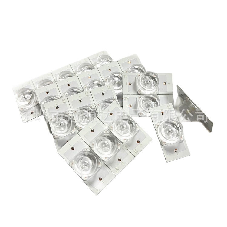 Aluminum Substrate 3V Concave Mirror Lens Headlight Beads Universal Lcd Tv Modified Led Lamp Beads Light Strip 32inch-65inch