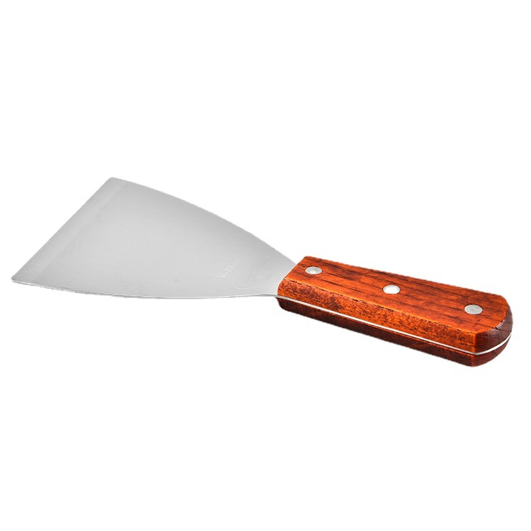 Stainless Steel Angled Spatula for Cooking, Iron Plate Frying Spatula, Chef's Steak Spatula, Pancake Spatula 902A, Special for Pancakes