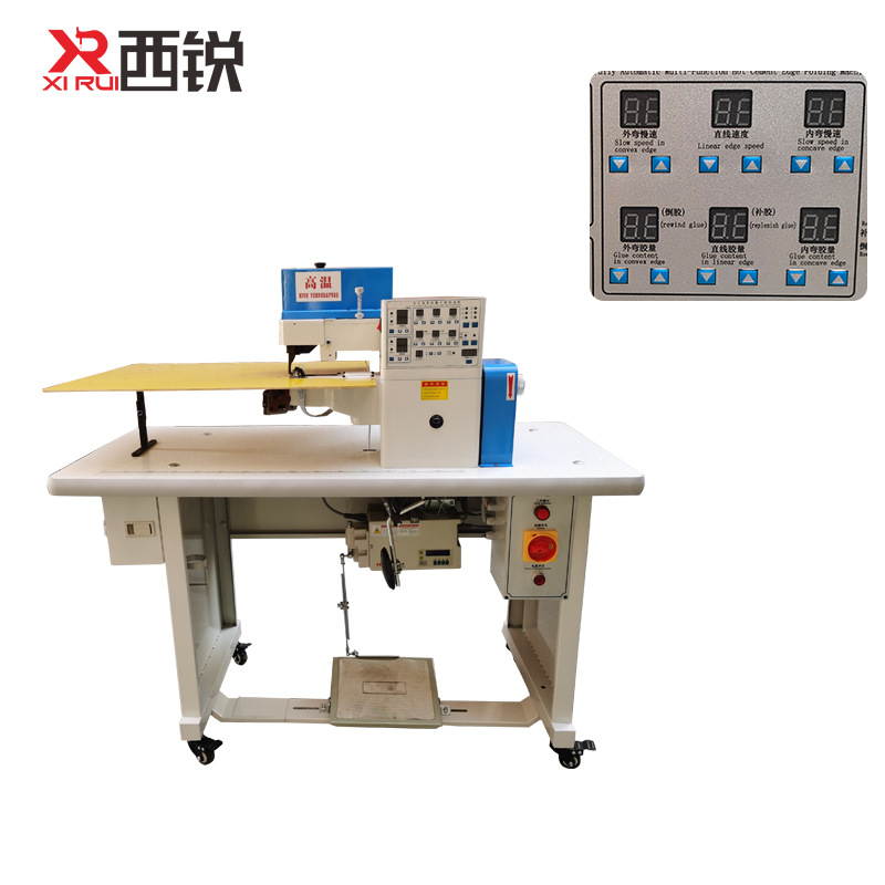 Xirui 293A Upper Glue Folding Chassis Bag Decorative Box Folding Machine New Upper Glue Folding Machine Produced by Guangzhou Lifeng