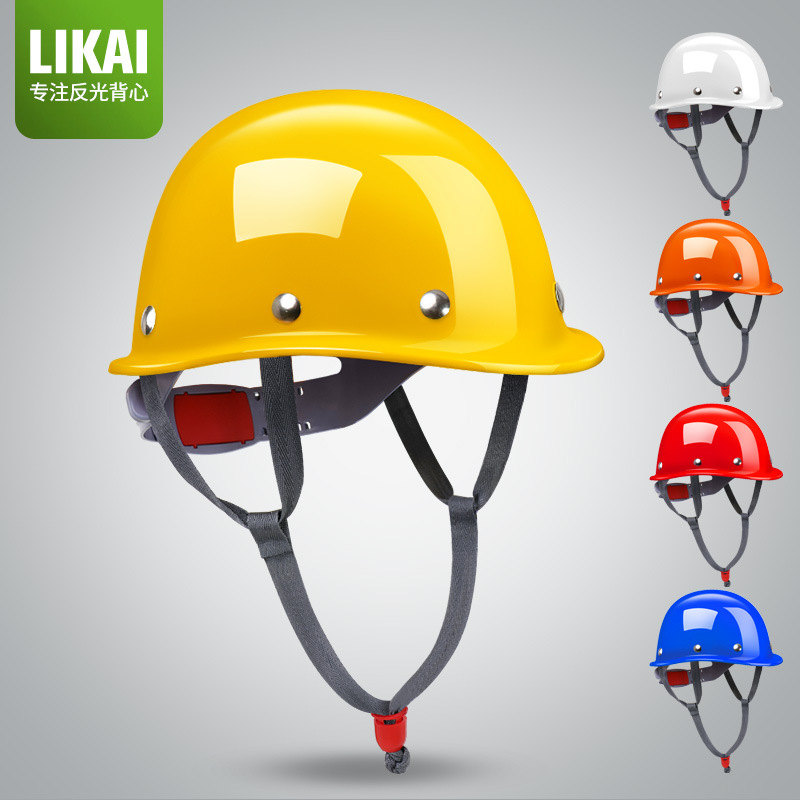 Шлем безопасности Likai, национальный стандарт, защита на строительстве, утолщённый, бесплатная печать, надзор, строительный участок, страхование труда