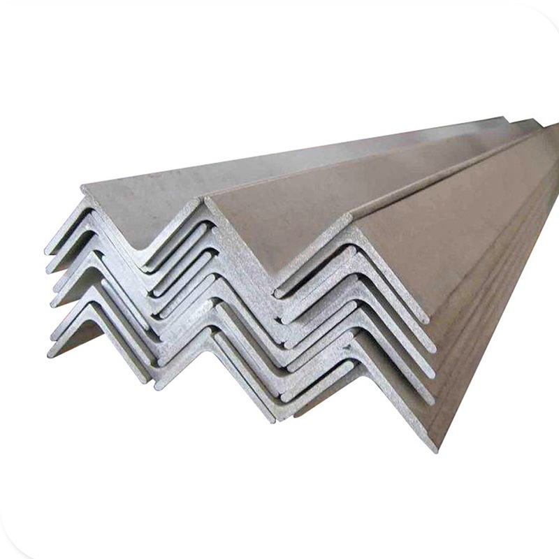304/316/321 Stainless Steel Angle Steel, Equal-Sided Triangular Steel Angle Iron, L-Shaped Steel Supports Punching and Welding, Customized According to Drawings