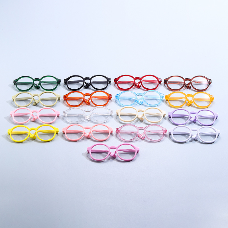 Готовые очки для кукол 20 см/15 см прозрачные линзы