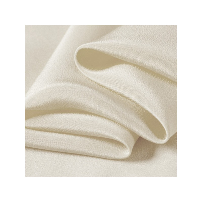 Factory Customized Silk Crepe De Chine Pure Color 100% Mulberry Silk Fabric 18mm Fashion Dress Halter Top Fabric