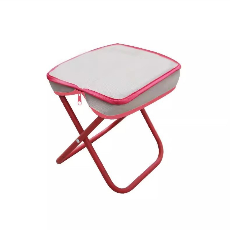 Mazar Stool Camping Folding Chair Portable Camping Chair Travel Pencil Case Fishing Subway High Speed Rail Queuing Folding Stool