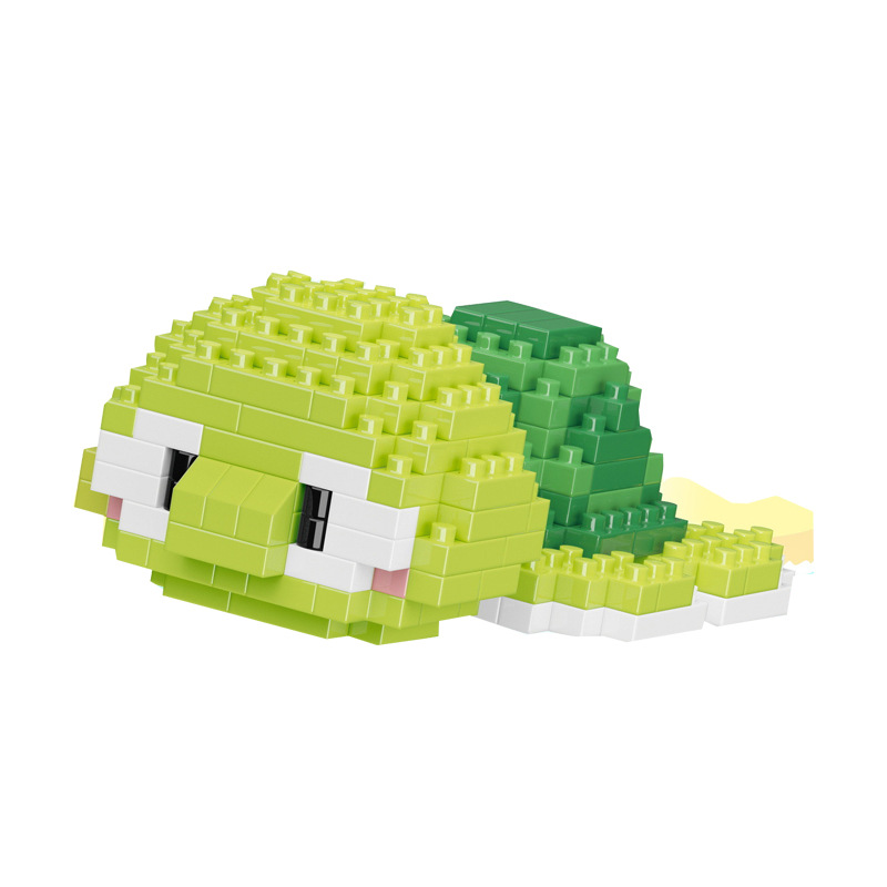 Chao Le Chuang 7261-7272 Marine Small Biology Children's Toys Wholesale Animal Building Blocks Ornaments Assembled Microparticles