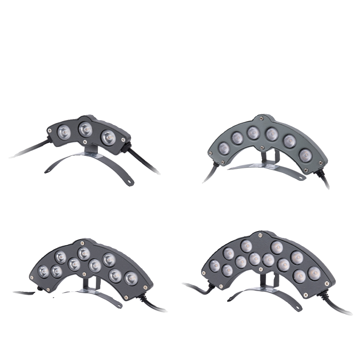 Led Corrugated Lamp Tile Brim Lamp Outdoor Waterproof Temple Pavilion Roof Ancient Building Tile Lamp 24V6 Watts Antique