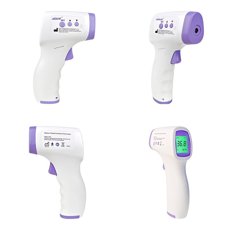 Cross-Border Spot Medical Infrared Thermometer Non-Contact Thermometer Household Accurate Temperature Measurement Smart Forehead Thermometer
