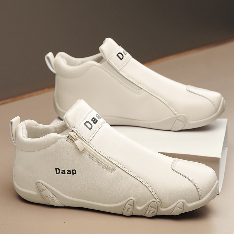 Men's Shoes Spring 2024 New High-top Men's Labor Protection Work Tooling Shoes Fashionable All-match Outdoor Mountaineering Shoes