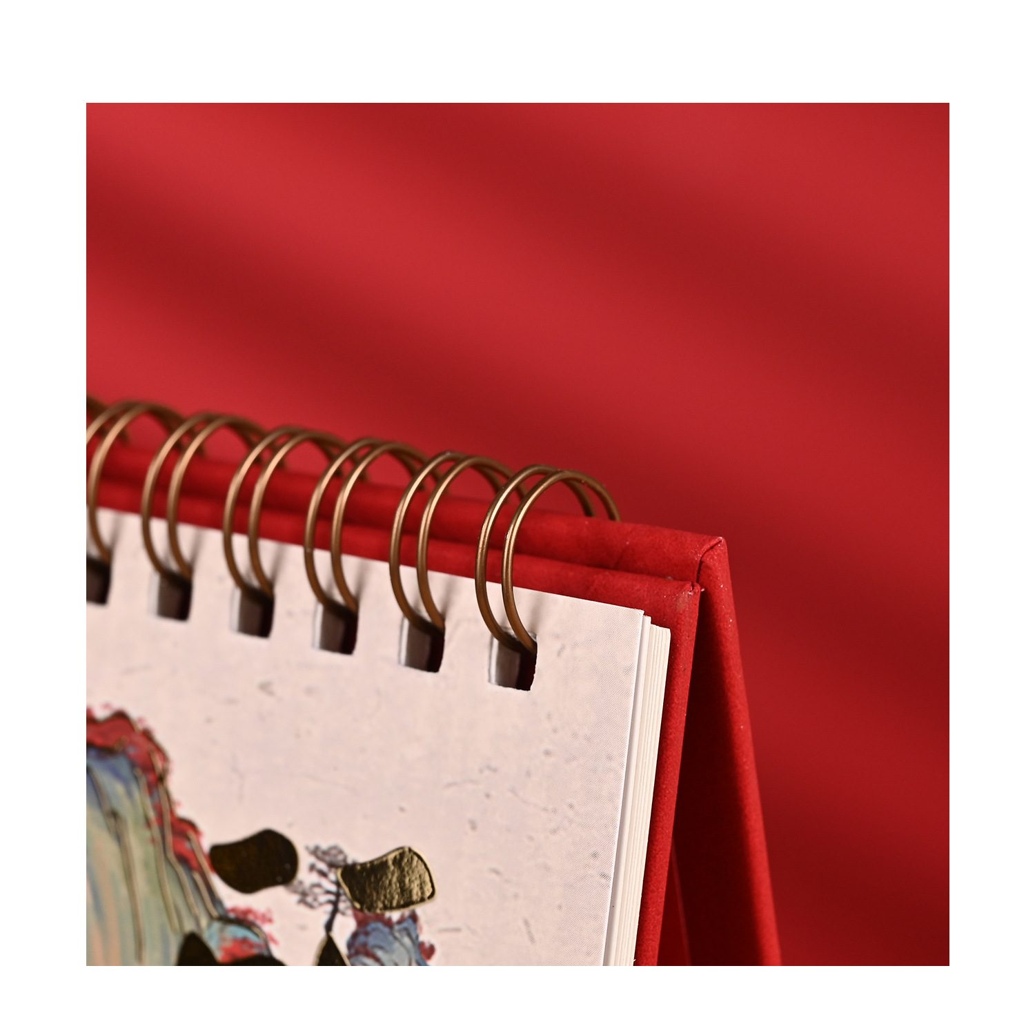 In-Stock 2026 Calendar Custom Small Batch Desktop Ornament Calendar Custom Gift Box Creative Business