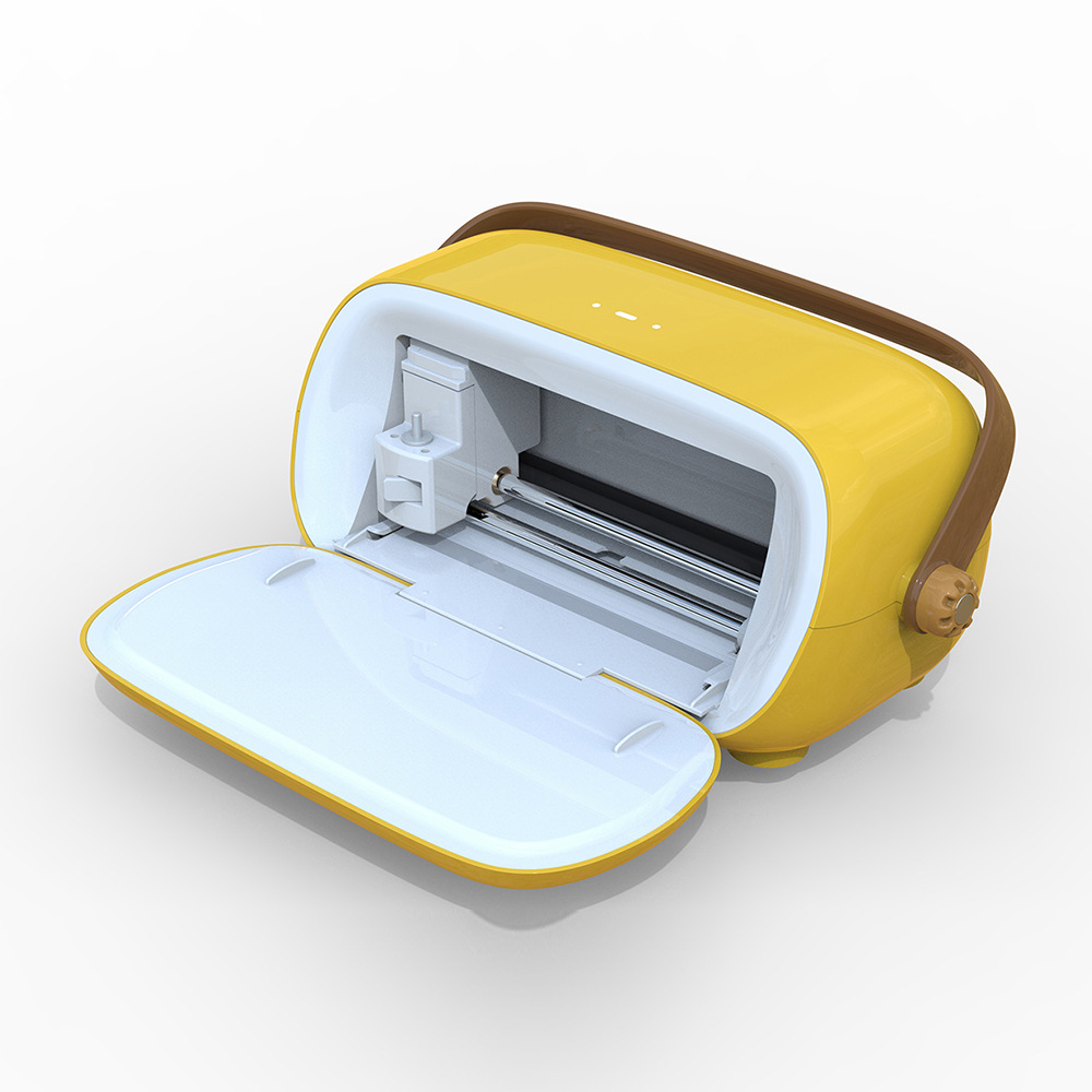 Small Portable Engraving and Cutting Machine Bluetooth Connection Card Paper Leather Acrylic DIY Lettering Cutting Handy Gadget