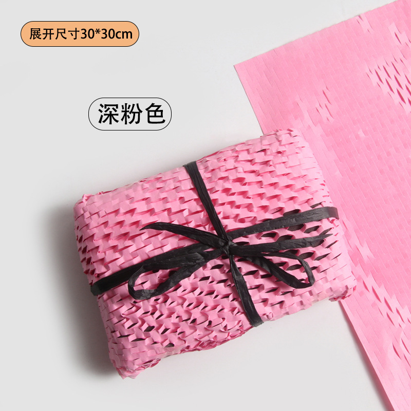 Factory direct supply honeycomb paper packaging paper flat mesh environmental protection anti-collision buffer paper degradable packaging paper honeycomb paper