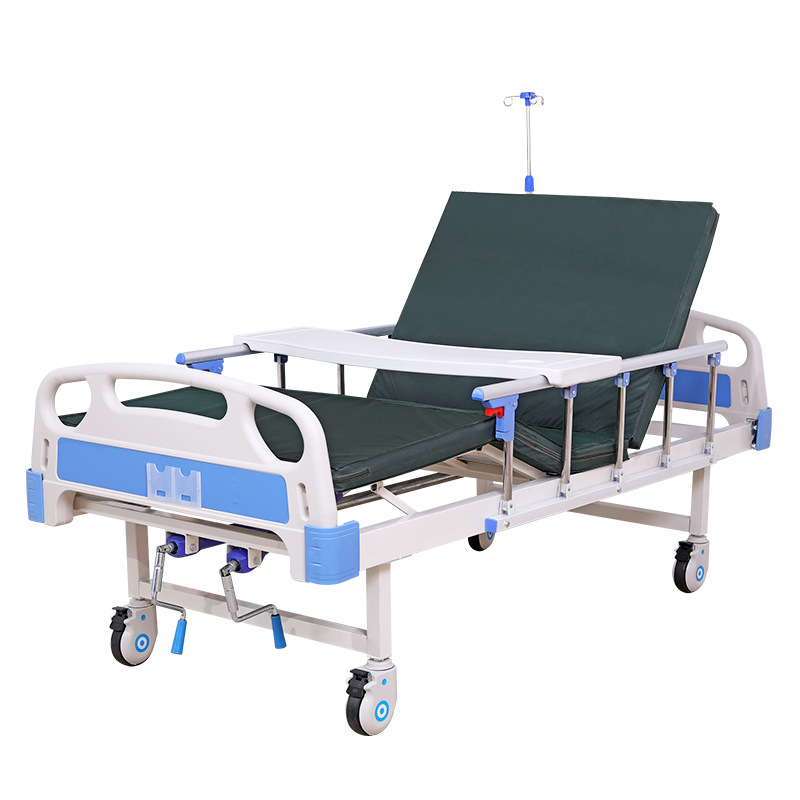 Home Care Bed, Nursing Home, Hospital, Elderly Patient Bed, Patient Turn-Over Multi-Functional Medical Bed Sheetss, Double Rocking Care Bed