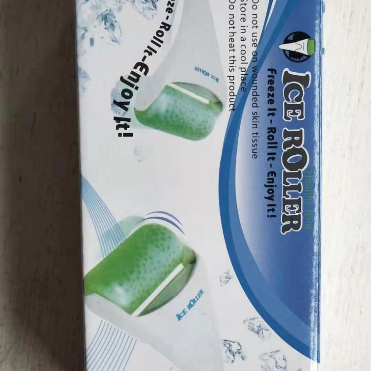 New in stock ICE skin ice roller face massager body roller care auxiliary beauty roller manufacturers