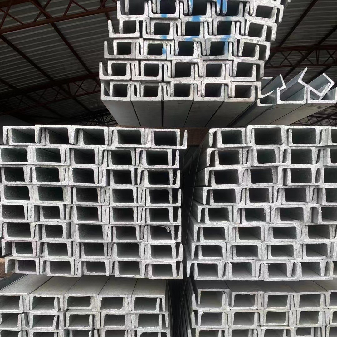 In-Stock Wholesale Q235B Hot-Dip Galvanized Channel Steel for Construction Projects U-Shaped Channel Iron 8 #   16 #   20 # Galvanized Channel Steel Wholesale