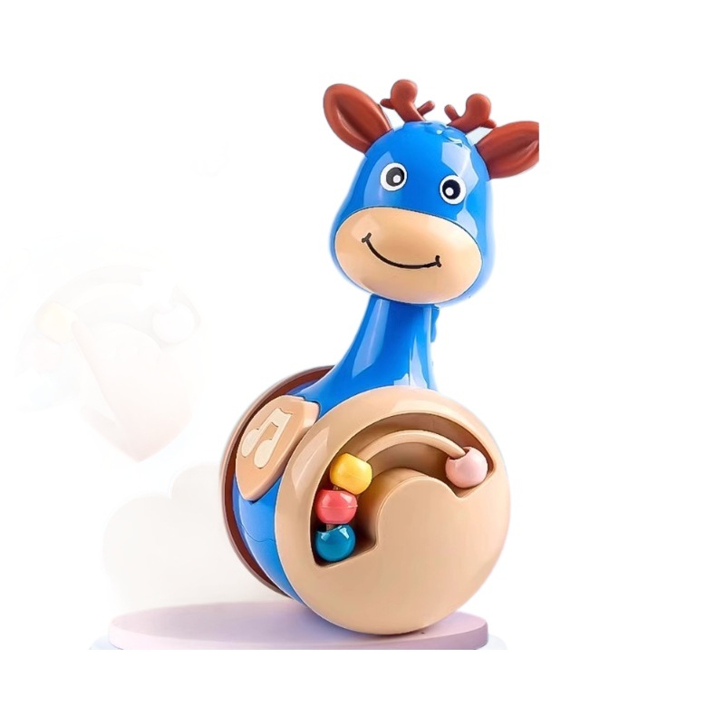 Sliding fawn tumbler baby 6-12 months baby comfort early education puzzle 0-3 years old children's toys wholesale