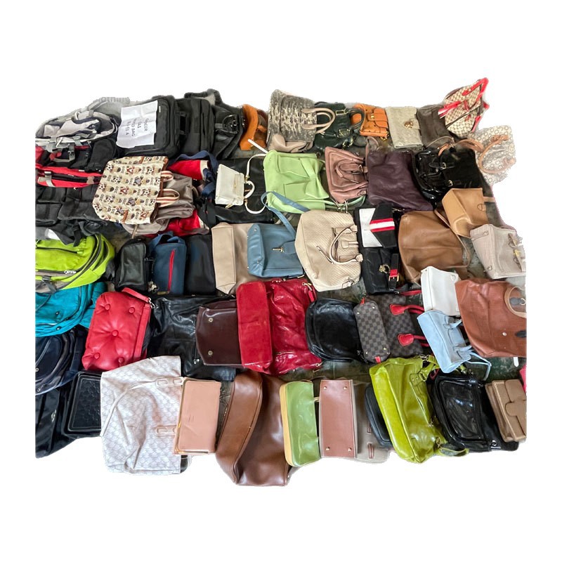 Used Ladies Bags Wholesale by the Kilogram Used Ladies Bags Mixed Old Bags Full Container Export to Africa and Southeast Asia
