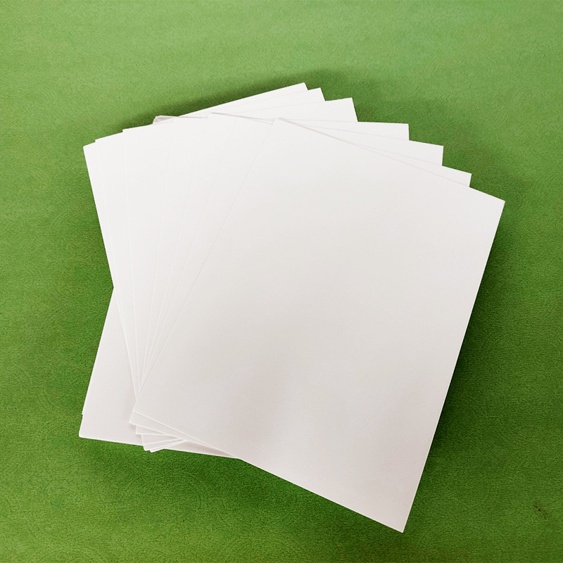 Sulfuric acid paper white card lined paperboard clothing T-shirt anti-wrinkle folded clothes white cardboard transparent tissue wholesale