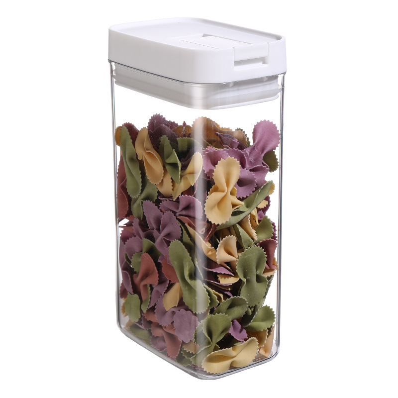 Grain Sealed Box Food Grade Coffee Bean Dried Fruit Noodles Storage Sealed Jar Plastic Preservation Box Wholesale