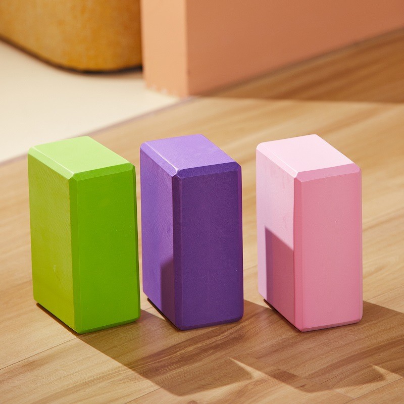 Yoga Brick Factory Dance Practice Brick Special Soft Opening Brick Eva Practice Brick Leg Press Brick Pure Color One-Word Horse 180g