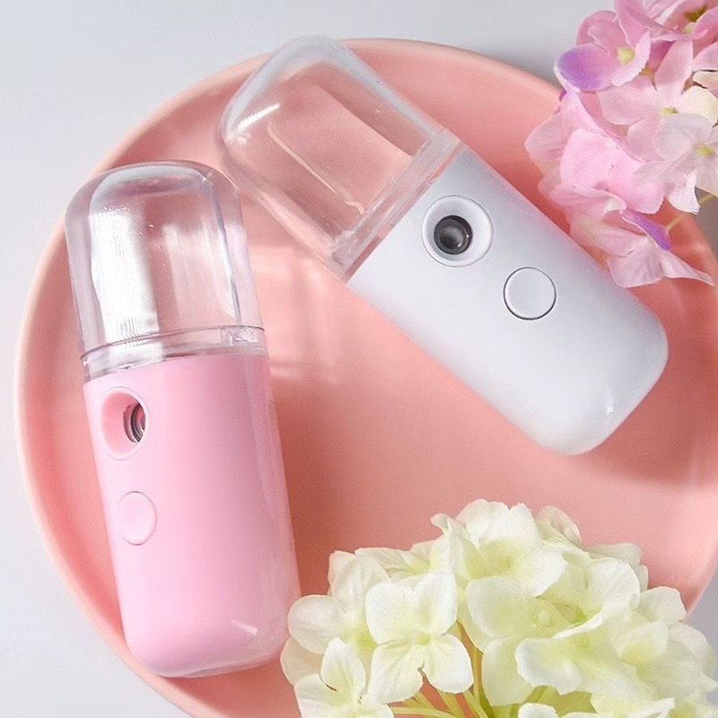 Cross-Border Hydrating Device Nano Spray Facial Beauty Cold Spray Machine Humidifying Instrument Home Use Portable Rechargeable Small Size