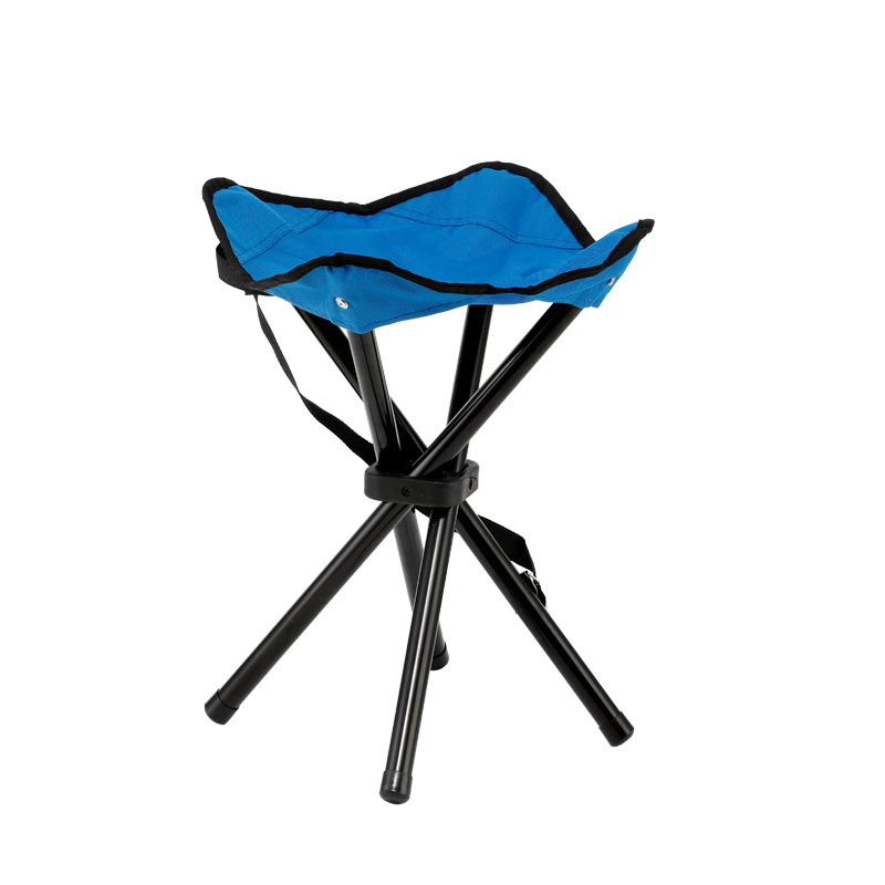 Outdoor Portable Beach Fishing Folding Stool Home Portable Stool Small Mazar Folding Tripod Chair Custom Wholesale
