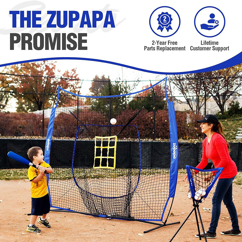 Amazon Hot Selling Baseball Softball Practice Throwing and Accurate Batting Baseball Backblock Practice Net Pitching Net