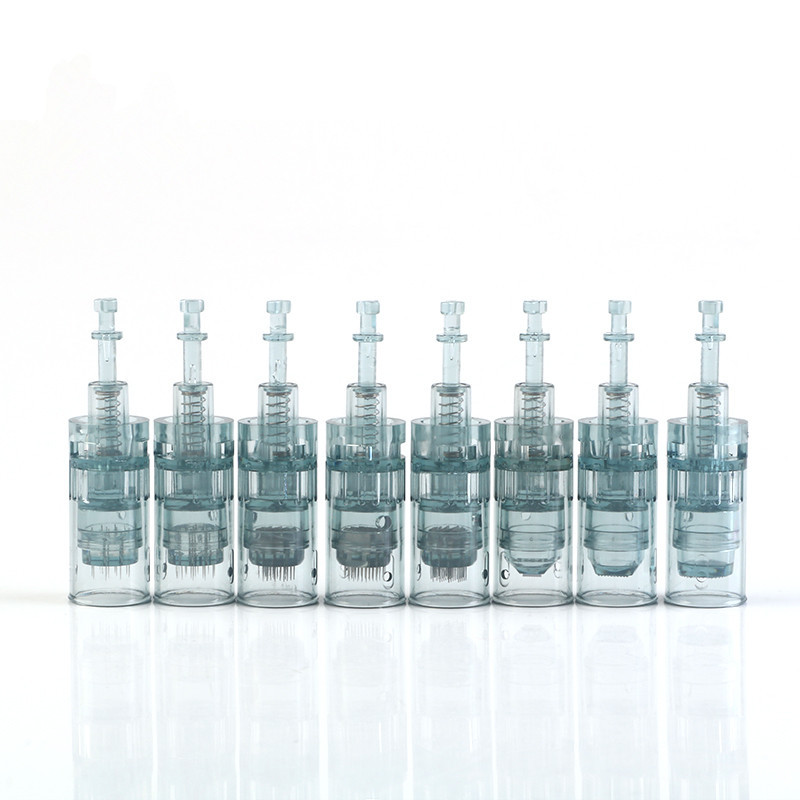 Cross-border small black pen M8 electric microneedle instrument imported consumables 11-pin bayonet round nano electric microneedle m8 needle