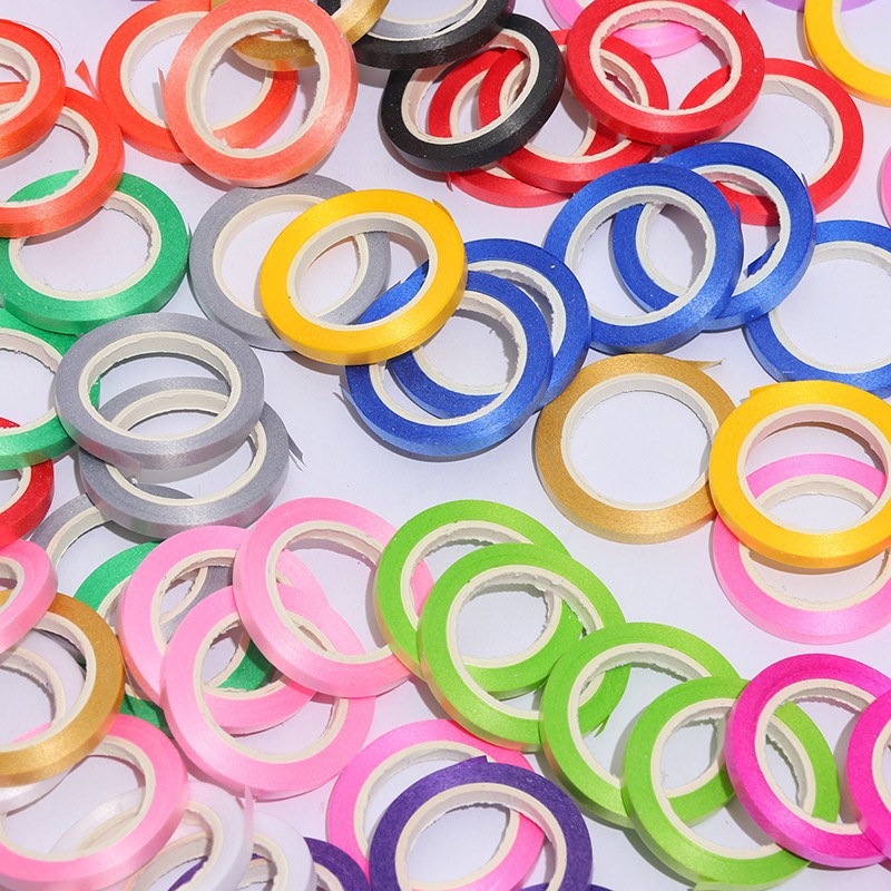 Лента для шаров на свадьбу и день рождения 5 м подарочная коробка пластиковая лента