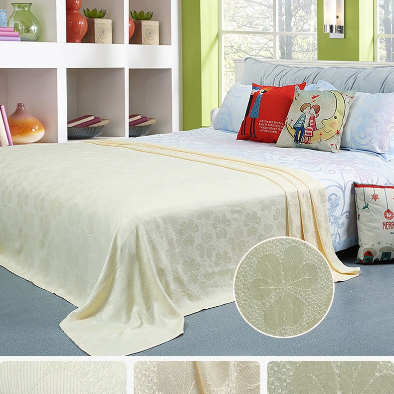 Bamboo fiber blanket one-piece delivery bamboo fiber children's summer blanket nap blanket wholesale bamboo fiber air conditioning blanket