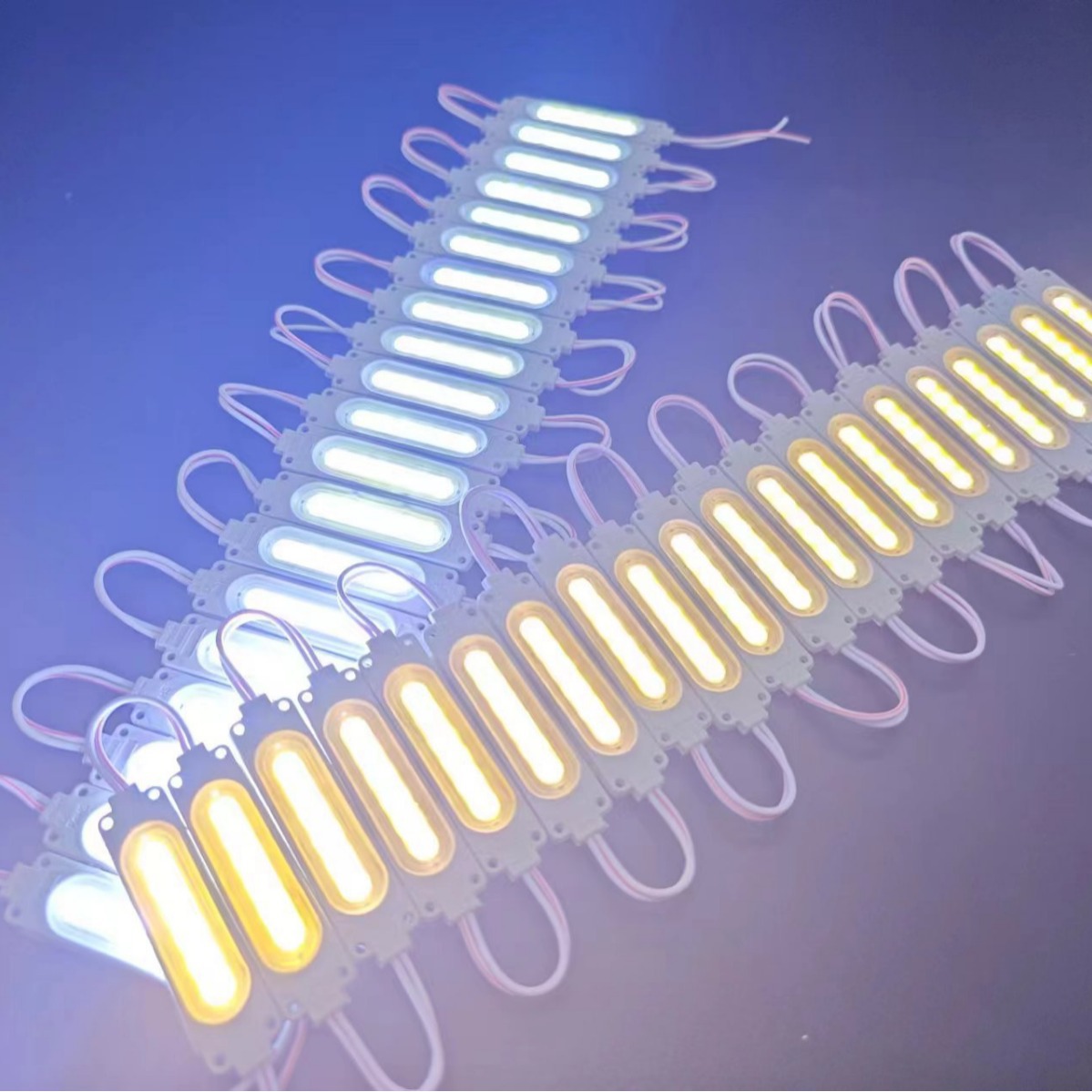 Advertising module cross-border exclusive for manufacturers led module luminous word cob lens waterproof energy-saving bright injection module