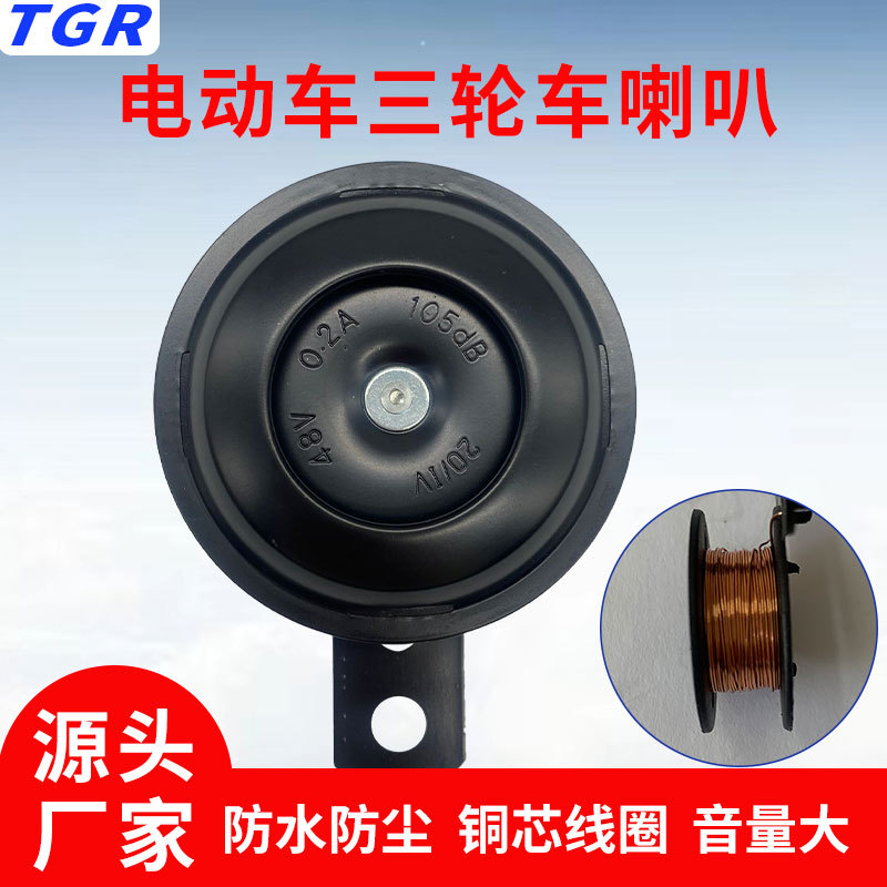 TGR электрический автомобильный динамик универсальный 12V48V батарейный автомобиль электрический трицикл железный динамик 24v электрический динамик оптовая продажа