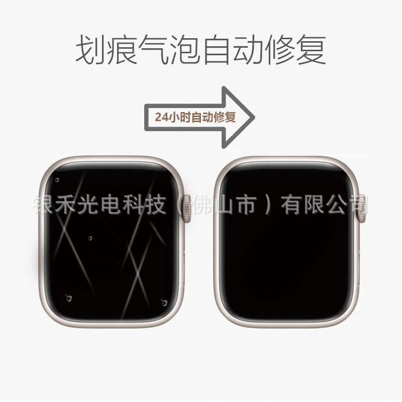 Suitable for Apple Watch Hydrogel Film Ultra3 Locator Soft Film Iwatch11/9/6 Watch Film Application Tool