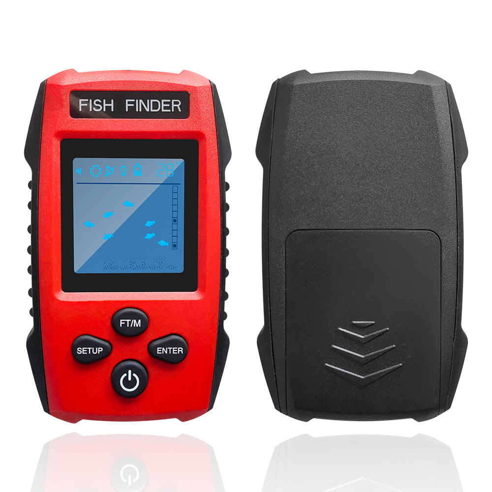 Fish Finder wireless sonar radar fishing gear fish finder fish finder sea fishing platform fishing cross-border one-piece delivery Chinese and English