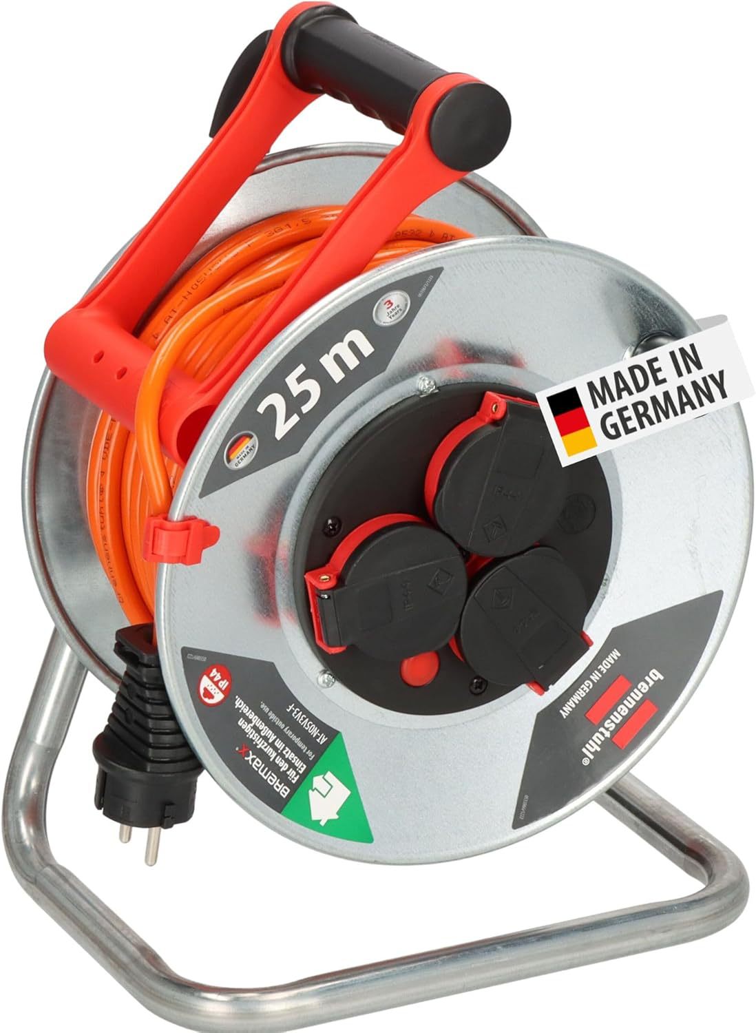 Brennenstuhl Garant S V2 IP44 кабельная катушка 25 м для улицы (изготовлено в)