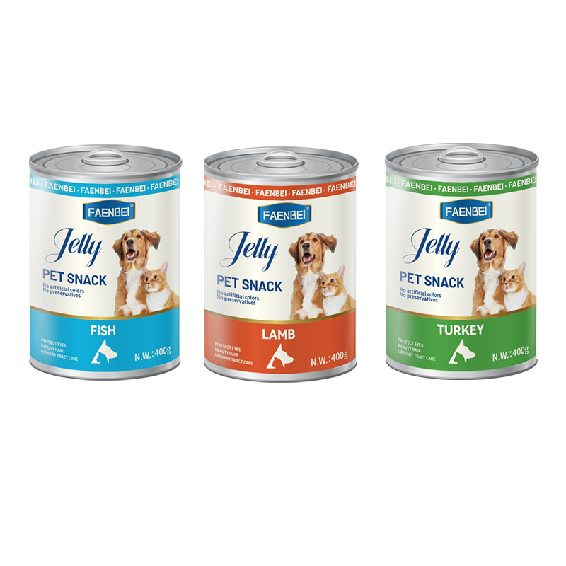 Faenbei Cat Snacks Canned Dog Pet Supplement Nutrition Chicken Frozen Can Snack Can Cross-Border English