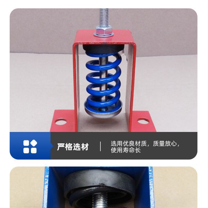 HV hanging spring shock absorber fan fire coil ventilation pipe zhuochen long-term production and sales