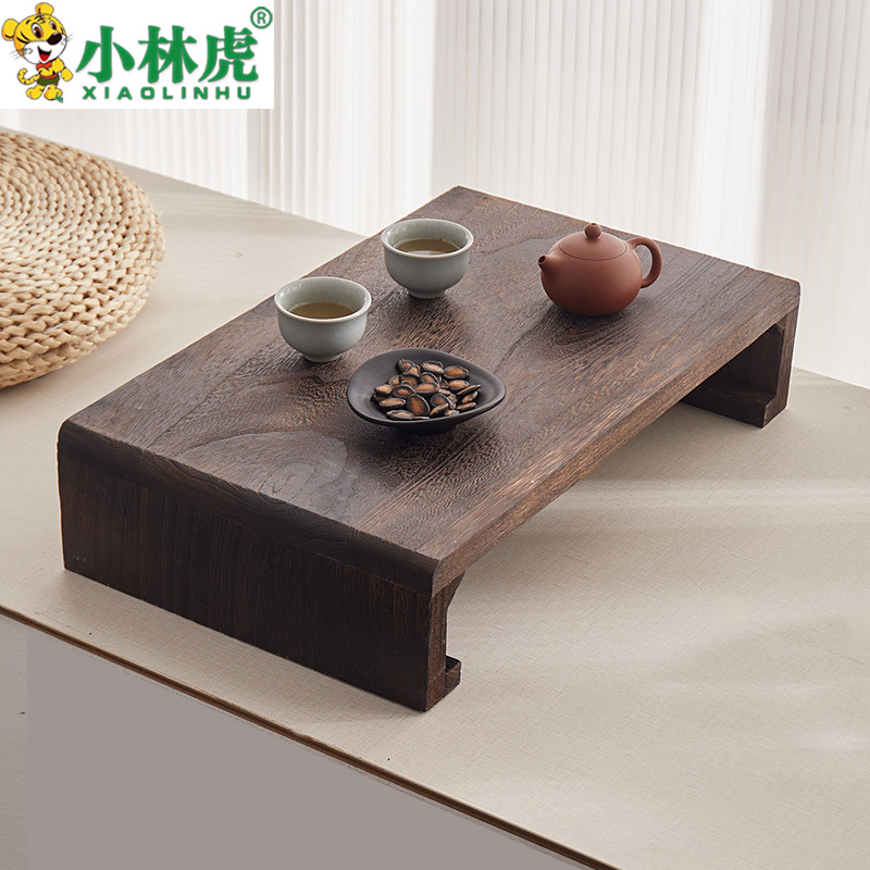Японский татами кофейный столик, простой плавающий стол для окна, столик для балкона, низкий стол, зен-столик для чая